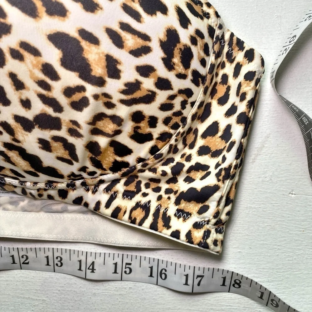 Leading Lady Cheetah Print Wireless Bra